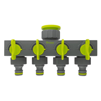 Hose Connectors, Garden Watering, Hozelock Compatible, Standard Fittings, LIME