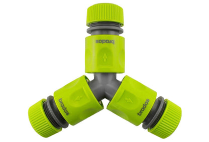 Hose Connectors, Garden Watering, Hozelock Compatible, Standard Fittings, LIME