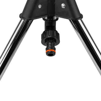 Metal Tripod Sprinkler, Rotating, Adjustable, 450 m² with GEKA Type Fitting