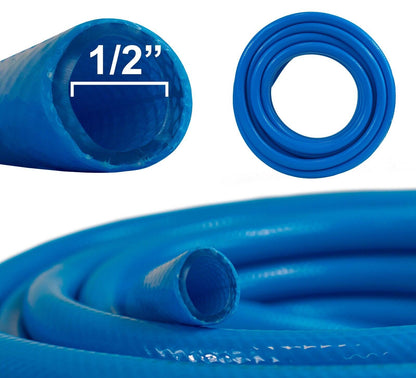 FRESH WATER PIPE Hose, 1/2", Food Grade - Camper, Motorhome, Van, Sink, Plumbing