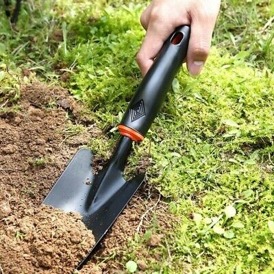 Long Garden Hand Trowel Durable Handle Digging Hand Scoop Weeding Planting Tool