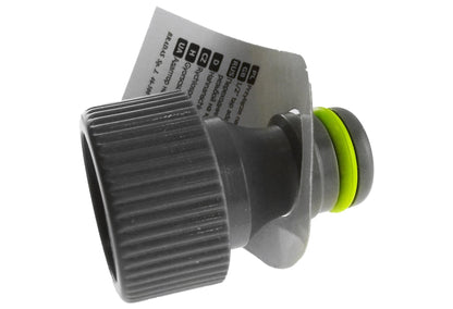 Female Tap Connector – 3/4” BSPF, Lime