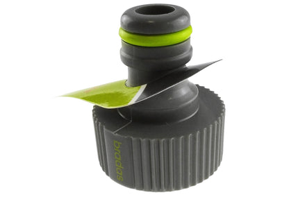 Female Tap Connector – 3/4” BSPF, Lime