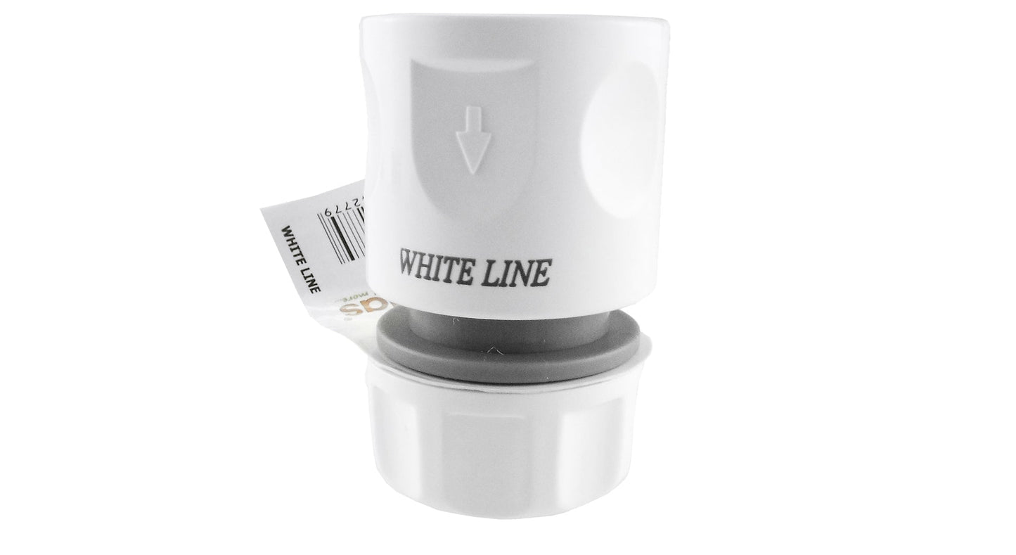 1/2" Female Hose Connector, Grey