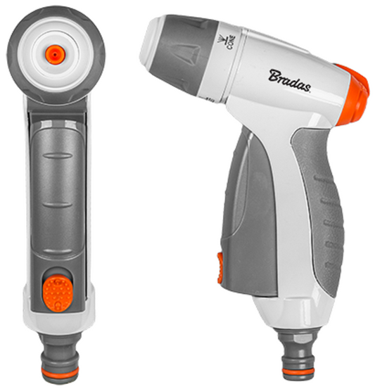 Grey & White Adjustable Flow Water Sprayer, EN51M