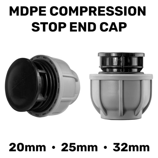 MDPE Pipe Stop End Cap Terminal