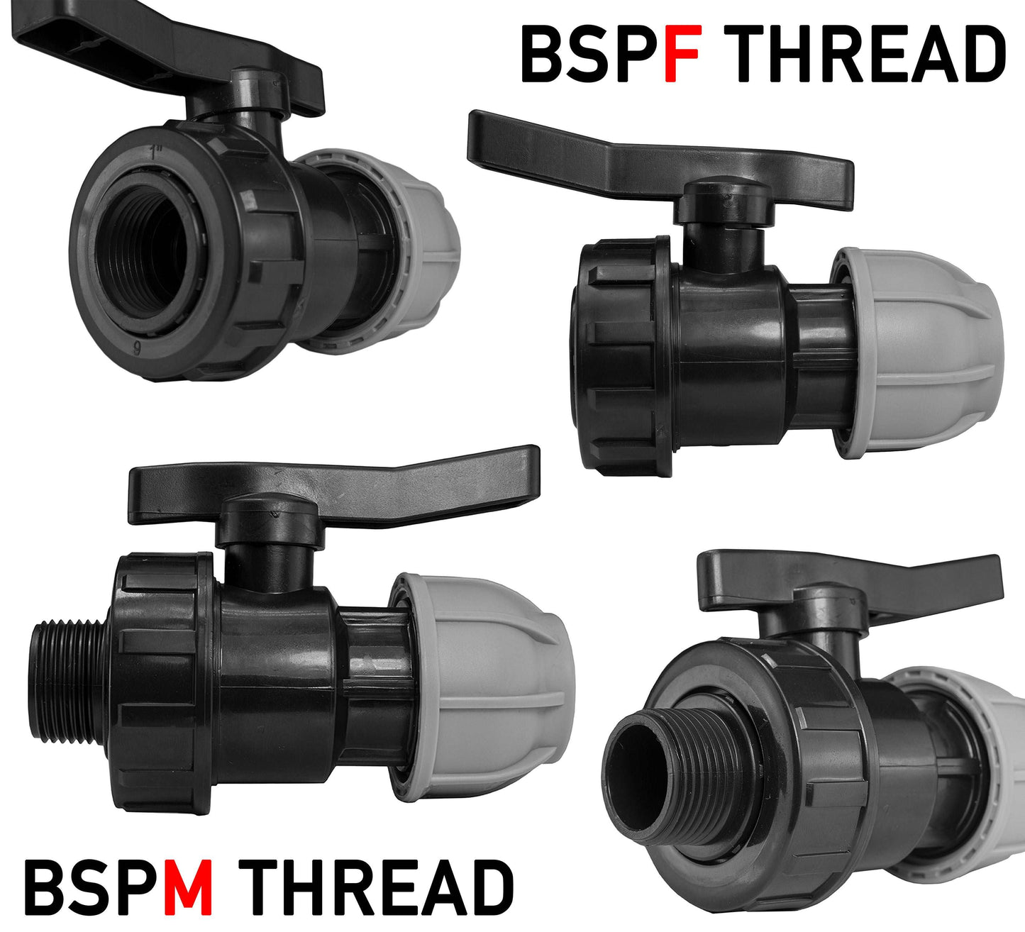 MDPE Pipe Stop Check Valves